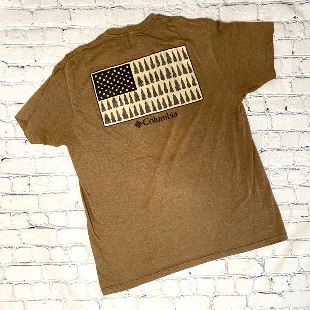 Columbia Brown Tree Flag T-Shirt
